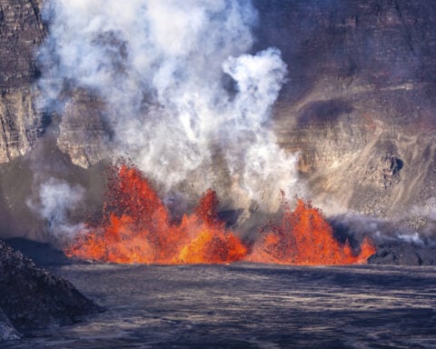 Stunning photos show lava erupting from Hawaii's Kilauea volcano