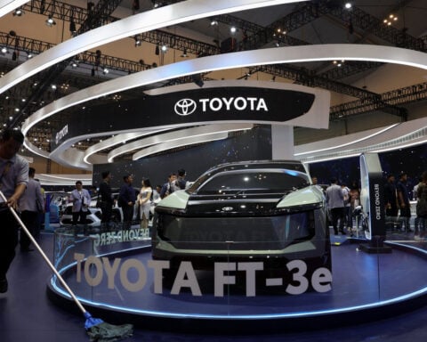 Toyota global production down for 10th month despite rising sales