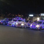 Electric Christmas caravan gives buzz to Utah holiday spirit