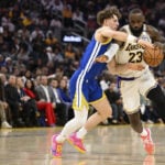 LeBron James scores 31 in record 19th Christmas Day game as Lakers hold off Curry, Warriors 115-113