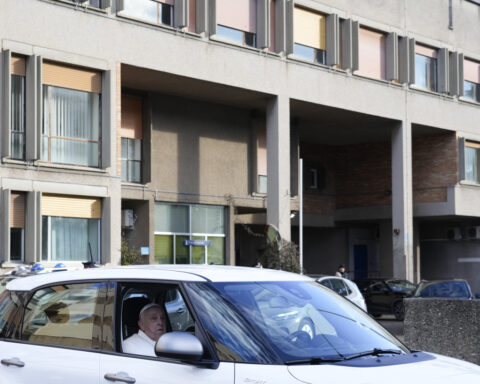 Pope brings Holy Year and prayers for better future to Rome prison, a 'cathedral of pain and hope'