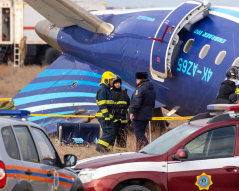 Speculation mounts over cause of Azerbaijan Airlines plane crash that left at least 38 dead