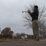 Louisville teen playing trumpet outside mall gets surprise PS5 from stranger