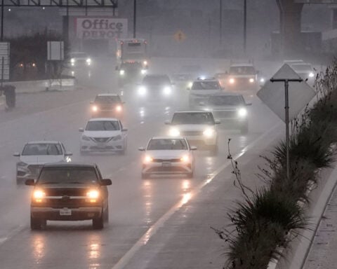 Holiday travelers are facing flight cancellations as severe storms roll into the South