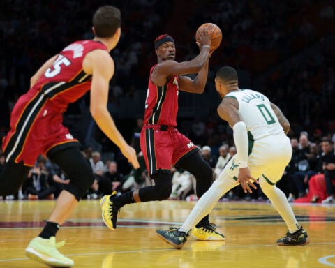 ‘We are not trading Jimmy Butler’: Miami Heat president defiant on star’s future