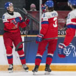 Cole Hutson has 5 assists, defending champion US routs Germany 10-4 in world junior hockey opener