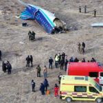 Russia says Azerbaijan Airlines flight which crashed diverted amid fog and Ukrainian drone alert