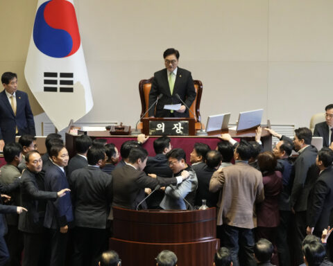 South Korea's opposition-controlled National Assembly votes to impeach acting President Han