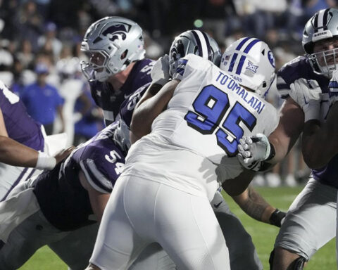He was selling plasma and sleeping in his van. Now, this BYU lineman is playing in the Alamo Bowl.