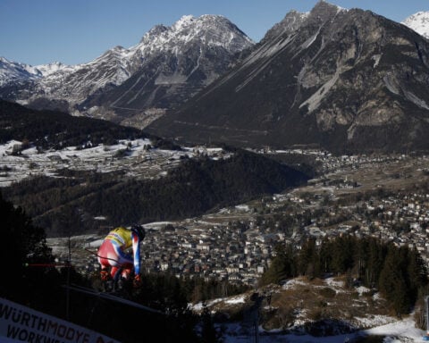 Sarrazin to undergo surgery after head injury in crash in downhill training on 2026 Olympics slope