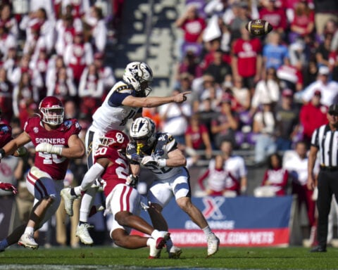 Navy QB Blake Horvath's 95-yard TD run in Armed Forces Bowl is longest in school history
