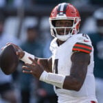 Browns restructure QB Deshaun Watson's contract to create cap space, flexibility, AP source says