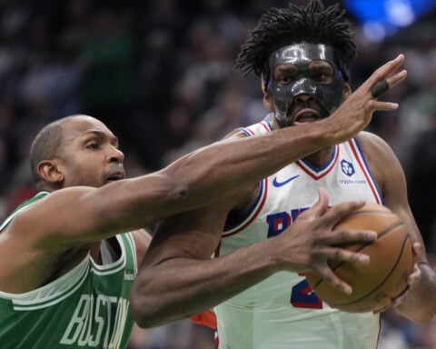 76ers' Joel Embiid fined $75,000 for obscene gestures during victory over Celtics