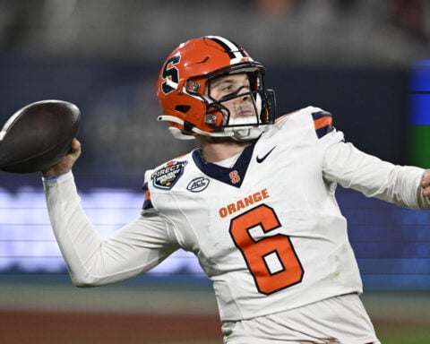 Syracuse's Kyle McCord breaks Deshaun Watson's ACC season passing yards record