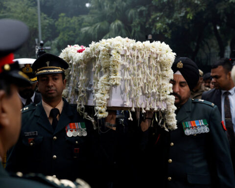 India's former PM Manmohan Singh cremated with state honours