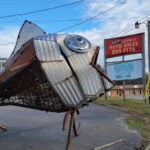 Asheville River Arts District's 'Big Fish' salvaged from Helene, thanks to its creator