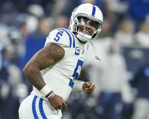 Colts QB Anthony Richardson ruled out for Sunday's game against the Giants