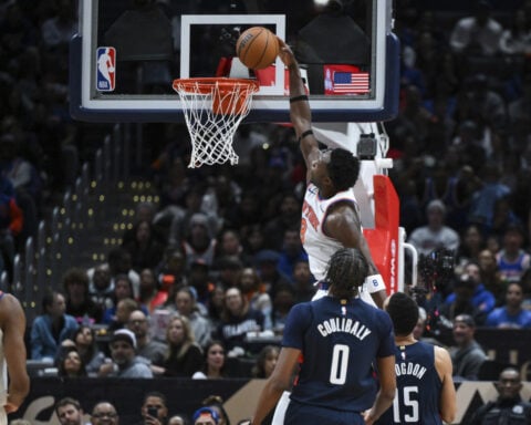 Jalen Brunson scores season-high 55 points in Knicks' 136-132 overtime win vs Wizards