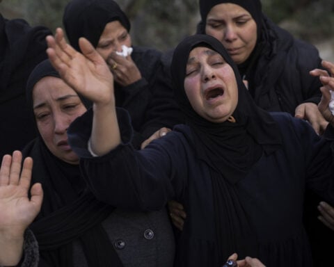 A fourth infant dies of the winter cold in Gaza as families share blankets in seaside tents