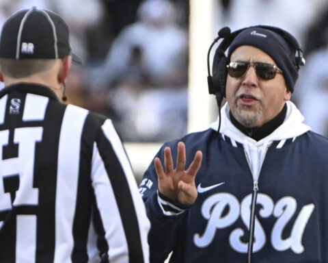 Penn State coach James Franklin says Nick Saban should be college football's commissioner
