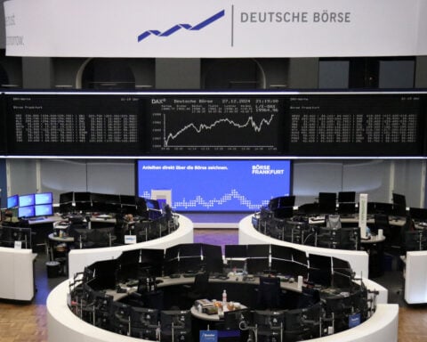 European stocks slip as bond yields stay high