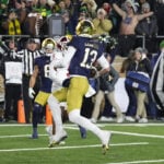 Riley Leonard's passing game improvement key for Notre Dame in CFP quarterfinal against Georgia