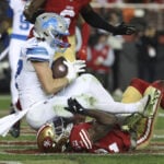 The Lions beat the 49ers 40-34 in a tuneup for Week 18 division showdown