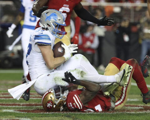 Lions beat the 49ers 40-34 in a tune-up for Week 18 division showdown