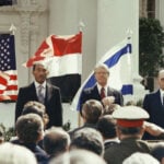 Carter announces Middle East peace agreement