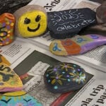 Bay View mother, daughter use painted rocks to spread inspirational messages for the new year