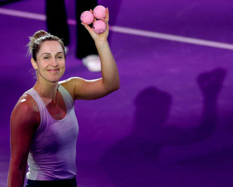 Gabriela Dabrowski, who won an Olympic medal and the WTA Finals, reveals she played through breast cancer treatment in 2024