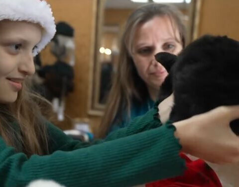 Watch girl with cancer surprised with puppy: 'Healing comes in many different ways'