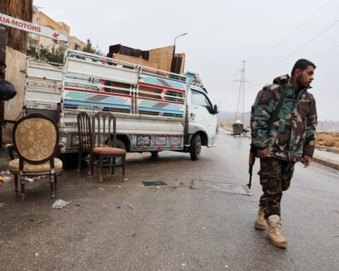 In Syrian military housing, former rebels take the homes of Assad's officers