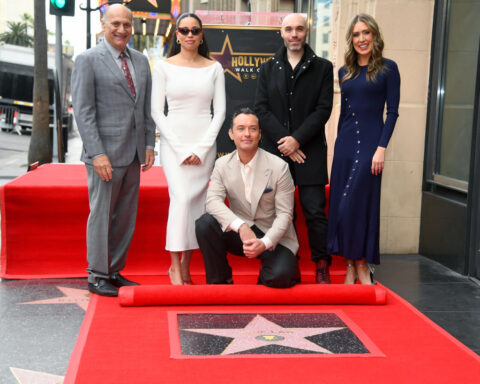 Jude Law star unveiled on Hollywood Walk of Fame