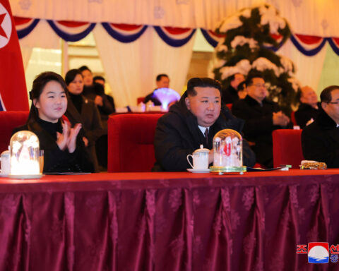 North Korea's Kim Jong Un attends New Year's celebrations, receives card from China's Xi, KCNA says