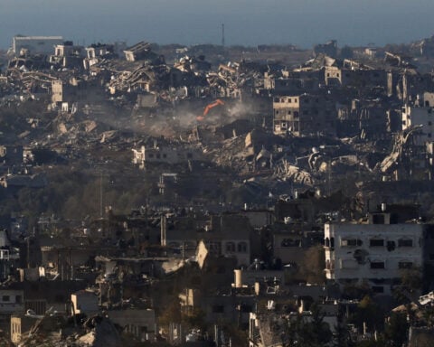 Israel strikes Gaza City suburb, Palestinian medics say