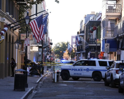 New Orleans barriers to prevent vehicle attacks were in the process of being replaced