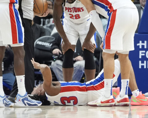 Pistons guard Jaden Ivey sustains leg injury in victory over the Magic