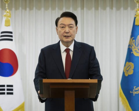 Impeached South Korean president issues defiant message as he faces possible detention