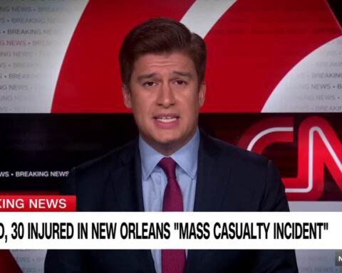 Witness tells CNN a vehicle slammed into a crowd in New Orleans