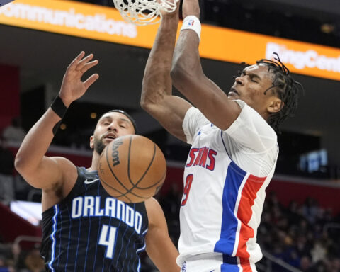 Jaden Ivey injures leg in 4th quarter in Pistons' victory over the Magic