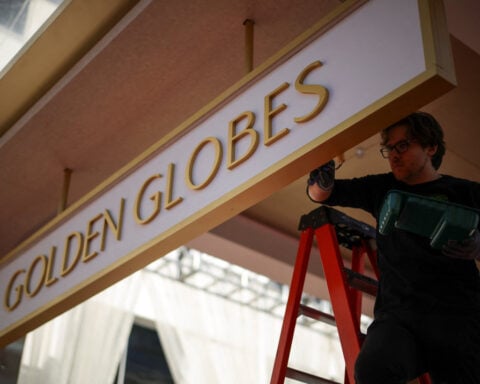 Sunday's Golden Globes to launch Hollywood's awards festivities