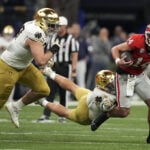 Georgia's Kirby Smart defends aggressive but ill-fated play calls in CFP loss to Notre Dame