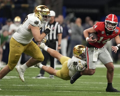 Georgia's Kirby Smart defends aggressive but ill-fated play calls in CFP loss to Notre Dame