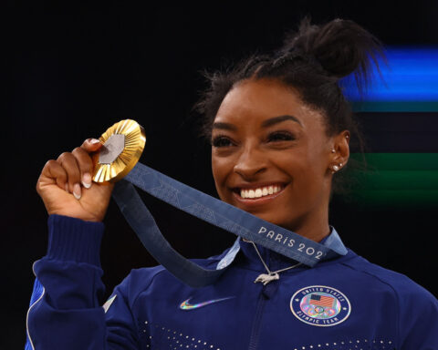 Simone Biles says competing at LA Olympics in 2028 would be ‘greedy’