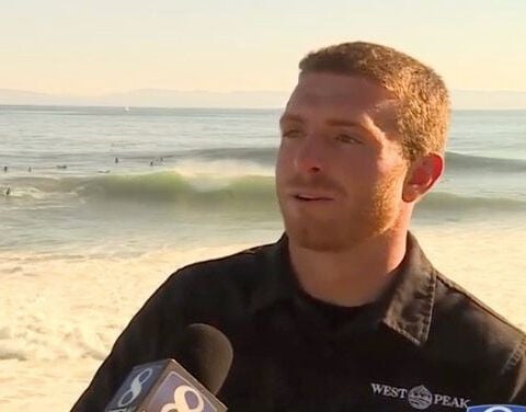 Santa Cruz surfer speaks on riding potential record 108-foot wave