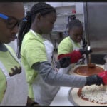 Students serve homeless with ‘Pizza Factory’ program