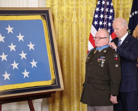 Biden awards Medal of Honor to 7 US Army soldiers in White House ceremony