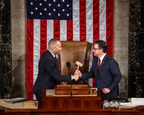 Trump's Republicans reelect Mike Johnson US House Speaker despite dissent