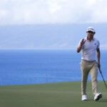 Hideki Matsuyama sets the target at Kapalua and leads Collin Morikawa by 1